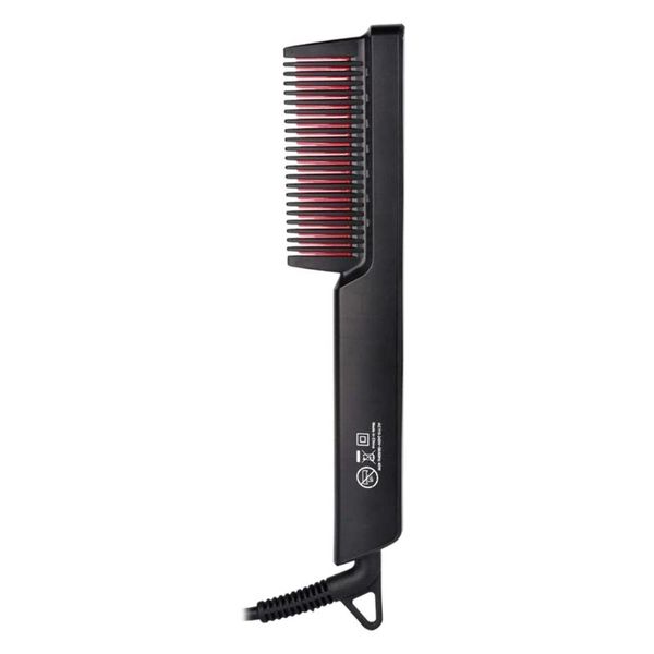 

electric hair brushes straightener brush, ionic straightening comb -6 temp setting