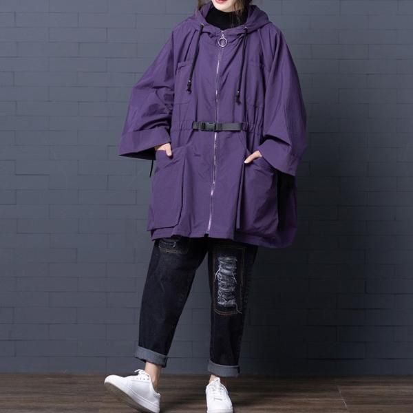 

long sleeve plus size oversized women causal loose autumn winter hooded jacket coat zipper clothes 2021 cardigan outerwear aq519, Black;brown