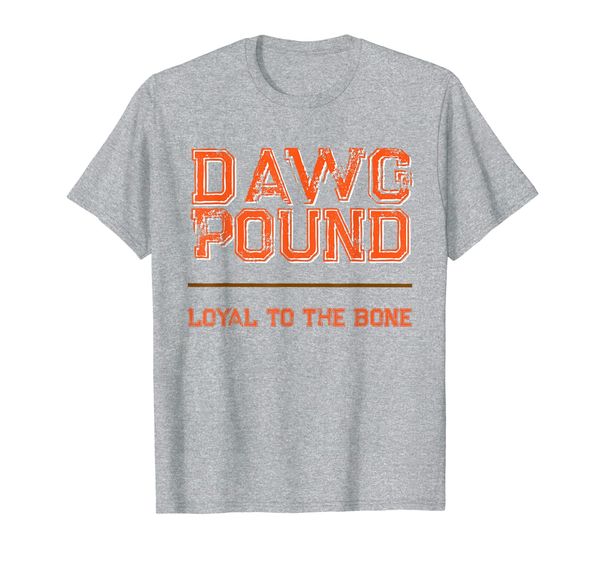 

dawg pound shirt loyal bone t-shirt, White;black