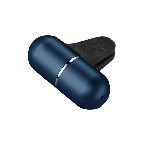 

car air freshener alloy perfume clip scent smell diffuser solid fragrance 28gc