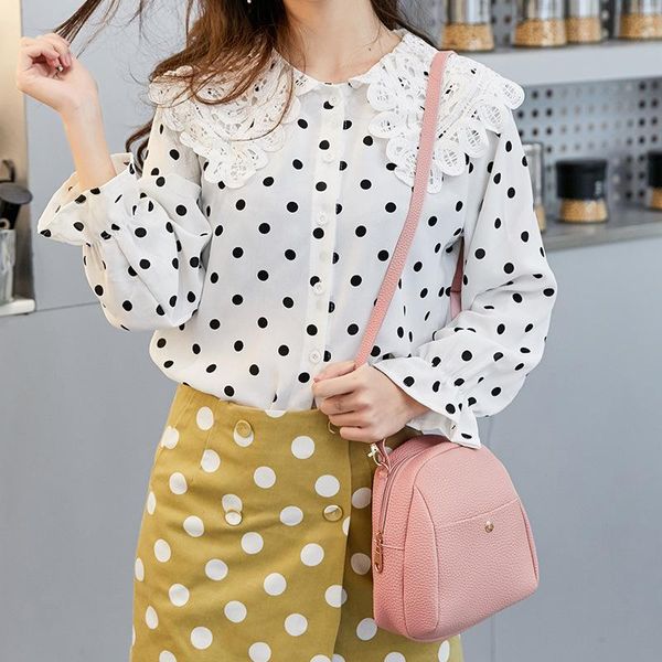 

ladies korean shell-shaped small bag new product lychee pattern crossbody one-shoulder mobile phone bag