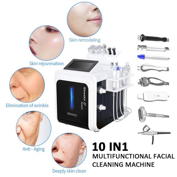 

ce approved 10 in1 hydrofacial water jet aqua facial microdermabrasion machines hydra dermabrasion skin care beauty machine for spa salon us