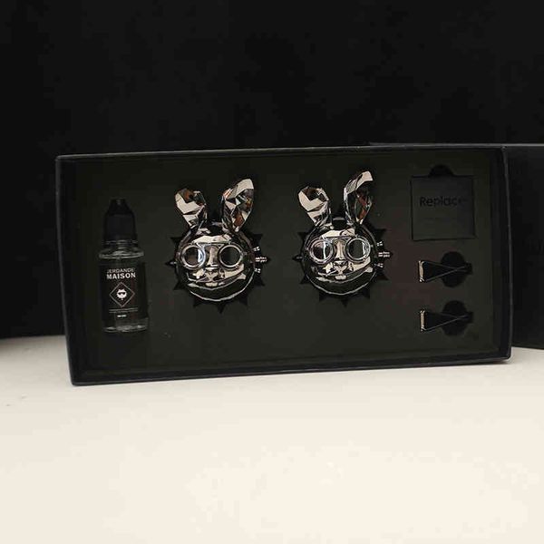 

fashion creative rascal rabbit pattern gift box air freshener cool vent diffuser perfume scent good smell car fragrance