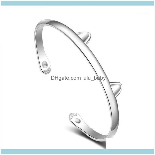 

bangle bracelets jewelrybangle lucky kitten meows bracelet1 drop delivery 2021 zdmhx, Black