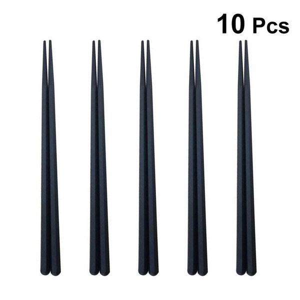 

chopsticks 5 pairs hexagon practical anti-scalding sushi tableware for home restaurant kitchen utensils household