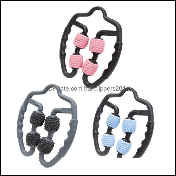 

fl body masr mas health & beauty trigger point roller for arm leg neck muscle tissue fitness gym yoga pilates sports 4 wheel jk2005ph drop d