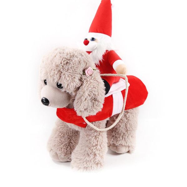 

cat costumes dog clothes santa claus supplies pet riding equipment dress halloween funny small medium leotard coat role play