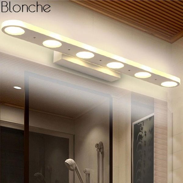 

wall lamp 12/18/24w led mirror bathroom waterproof vanity light fixtures for dressing table/bedroom mordern sconces
