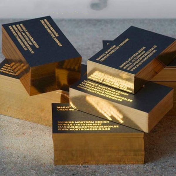 

greeting cards high grade name card business stamping thank you embossing design