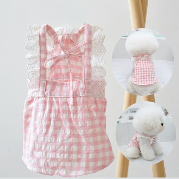 

cute small dog dress summer pet clothes short type dog skirt cat chihuahua yorkshire clothing yorkie pomeranian poodle costume