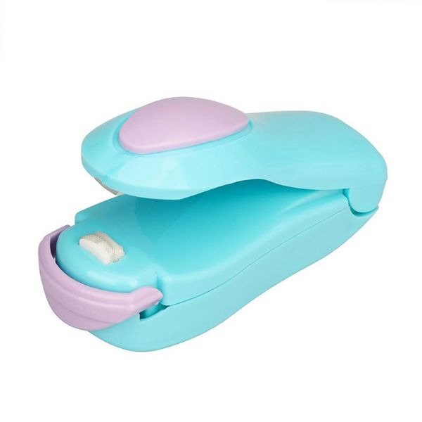 

1pcs portable mini home heat bag plastic bag sealing machine packaging kitchen storage clips