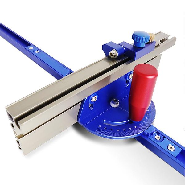 

professional hand tool sets miter gauge table saw/router with rail saluminum profile fence saw assembly ruler carpenter diy woodworking