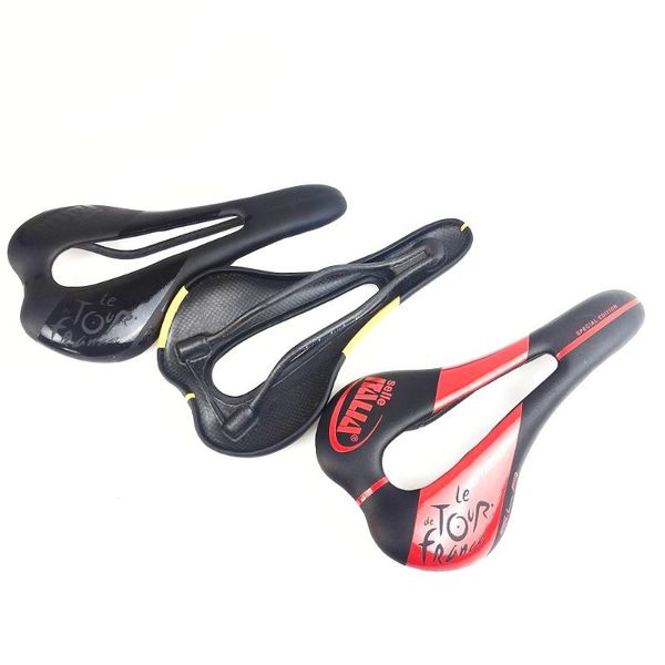 

bike saddles 2021 ultra light all carbon hollow breathable italian slr bicycle cushion mtb saddle