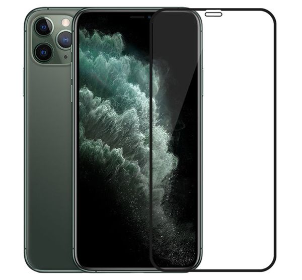 

10pcs/lot full code tempered glass screen protector for iphone 12 11 pro xs max xr x 8 plus 7 6 6s se 5s protector film