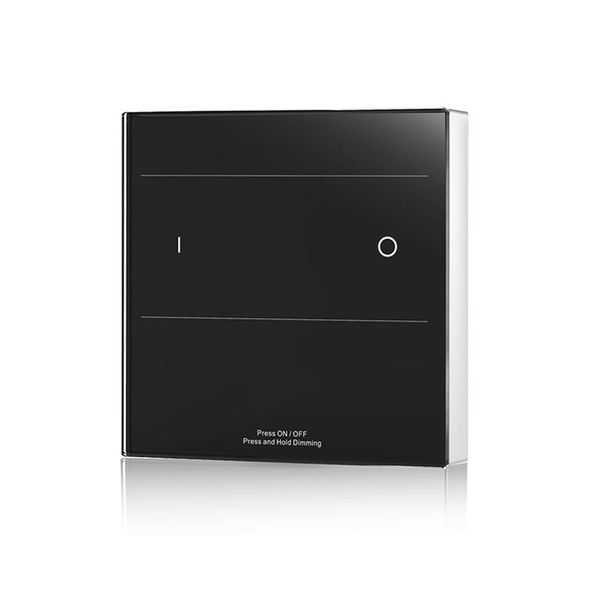 

86 wall mounted touch panel dc 3v 2.4g rf dimming wireless remote control 1 zone for single color strip push dim on off switch