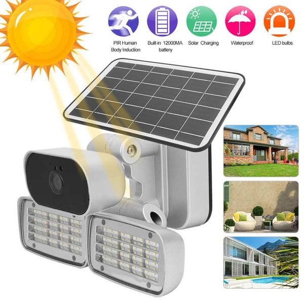 

cameras 1080p 4g solar camera 160 light motion detection night vision garden lamp cctv courtyard monitor