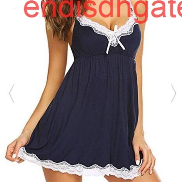 

factory3yfrnightdress 2021 women's lingerie lace neck, Black;white