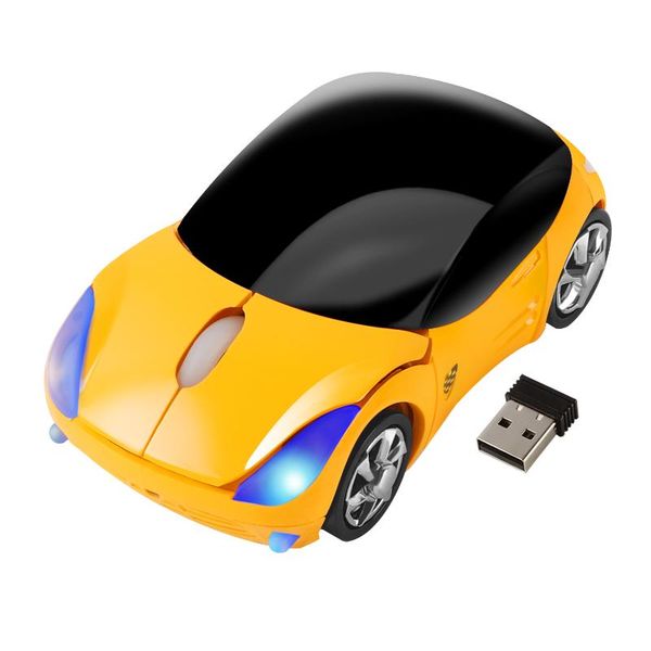 

mice 2.4ghz mini wireless mouse sports car shape optical 1200dpi 3d cute gift with usb receiver gaming for pc laptop