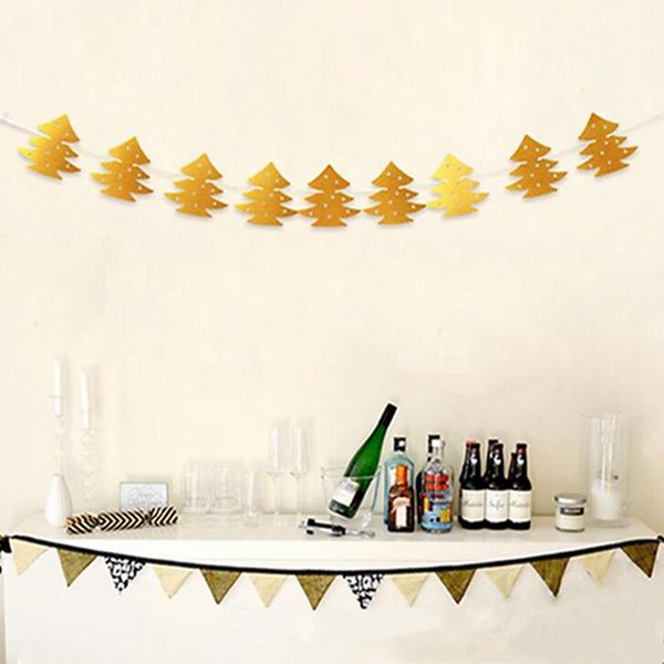 

christmas decorations pull flower card paper ornaments tree year's day holiday banner hanging party decoration