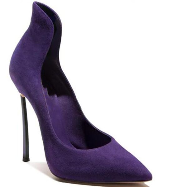 

dress shoes shofoo shoes,beautiful and fashionable women's shoes, suede, about 11cm high heel pointed toe pumps.size:34 -45, Black