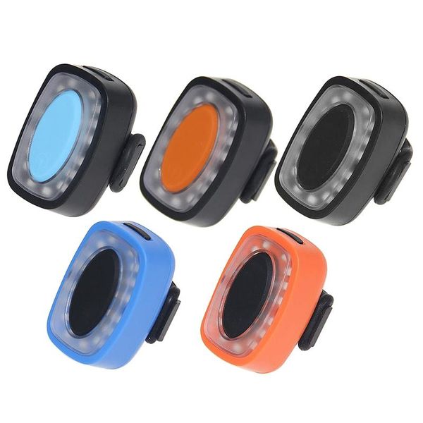 

usb bicycle tail light cob lamp beads strong tail mountain bike light