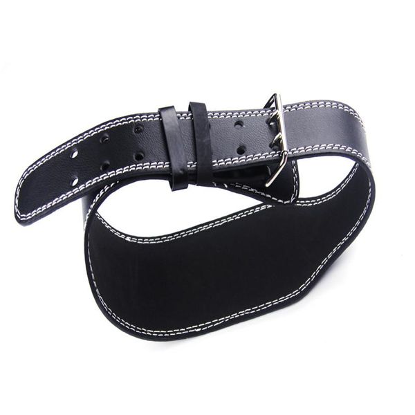 

weight lifting belt bodybuilding fitness belts barbell powerlifting training waist protector gym belt for back drop ship, Black;gray