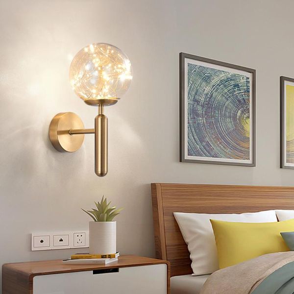 

wall lamp creativity socket bedside base