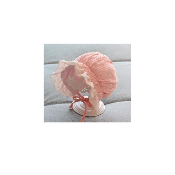 

korea's new baby hat spring and summer baby cotton princess hat baby boys girls hundred days fetal caps court jllrmb, Yellow