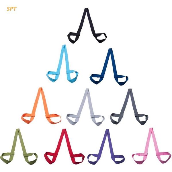 

resistance bands yoga mat strap belt shoulder sports sling carry adjustable xx