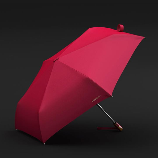 

umbrellas flat automatic umbrella ultralight travel sunscreen anti-ultraviolet portable folding sunshade