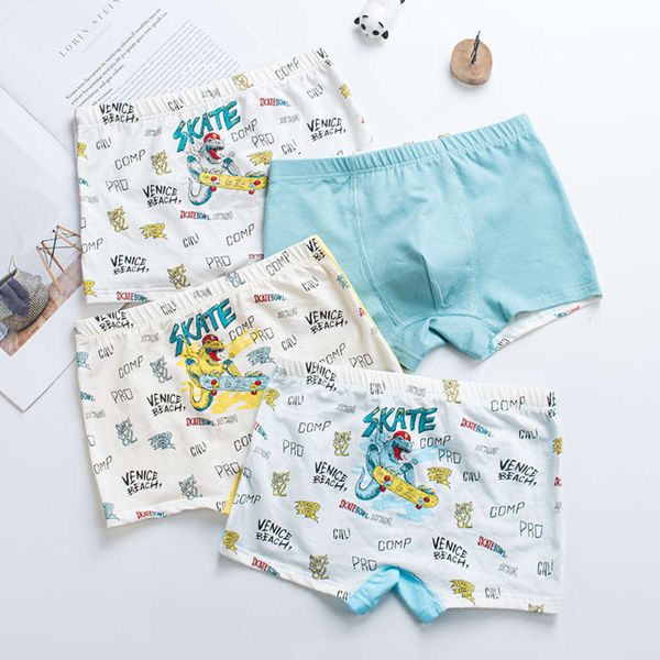 

panties dinosaur unlimited season boys' underwear set cartoon animal cotton, Camo