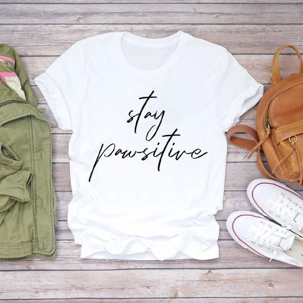 

women t-shirts letter fashion printing clothing trend 90s short sleeve print lady womens graphic t shirt female tee t-shirt, White