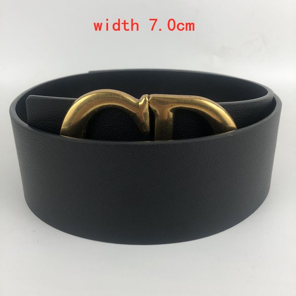 

designer belt women belts women belt fashion big cd buckle belt real leather width 7.0cm belts luxury belts for women rtzhrazh, Black;brown