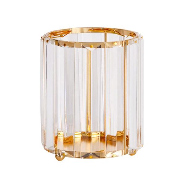 

storage bags makeup brush holder vintage glass organizer cosmetic vase for dresser vanity countertop