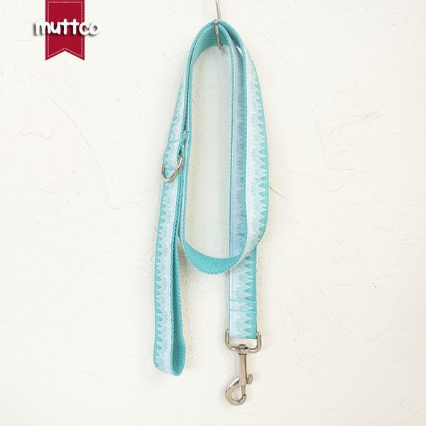 

dog collars & leashes muttco retailing self-design fresh style adjustable leash the green mountain print soft and 5 sizes udl015