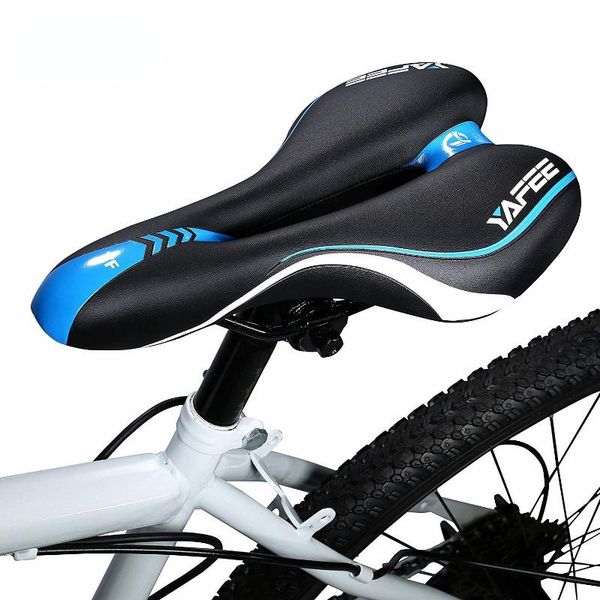 

bike saddles comfort soft mountain seat hollow breathable saddle bicycle cushion