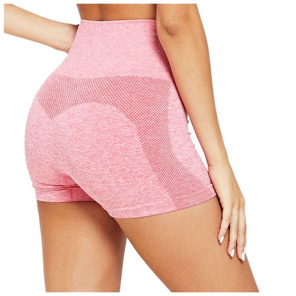 

yoga outfit sport shorts women high waist elasticated seamless fitness leggings push up training running tights workout