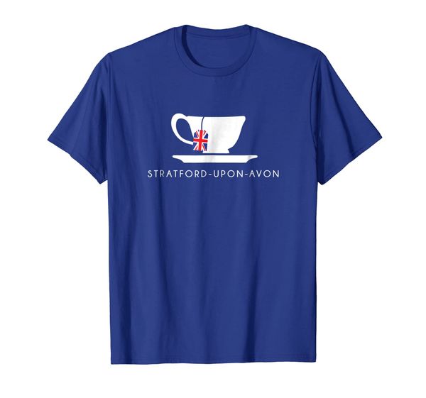 

stratford-upon-avon uk tea shirt cool british teacup gift, White;black