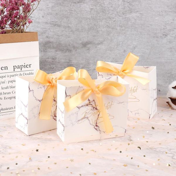

gift wrap 1pc creative grey marble bag box for paper chocolate boxes package wedding candy