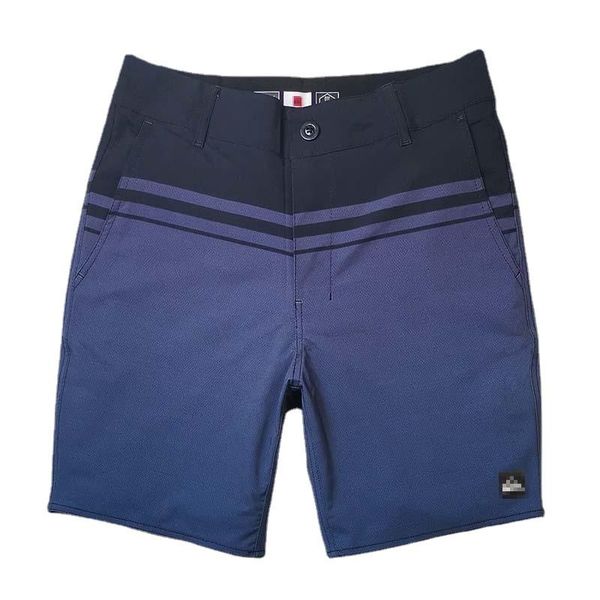 

men's shorts brand mens elastic zipper board side pocket causal beach pants quick-drying waterproof trunks bermuda, White;black