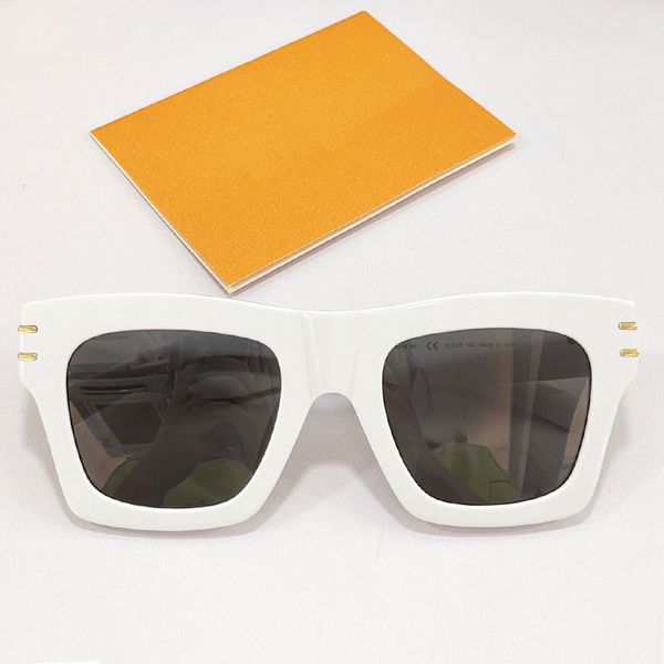 Белые женские солнцезащитные очки Z1482E мода классический квадратный ацетат солнцезащитные очки мужские женские клубные солнцезащитные очки очки весна путешествия каникулы UV400 с коробкой