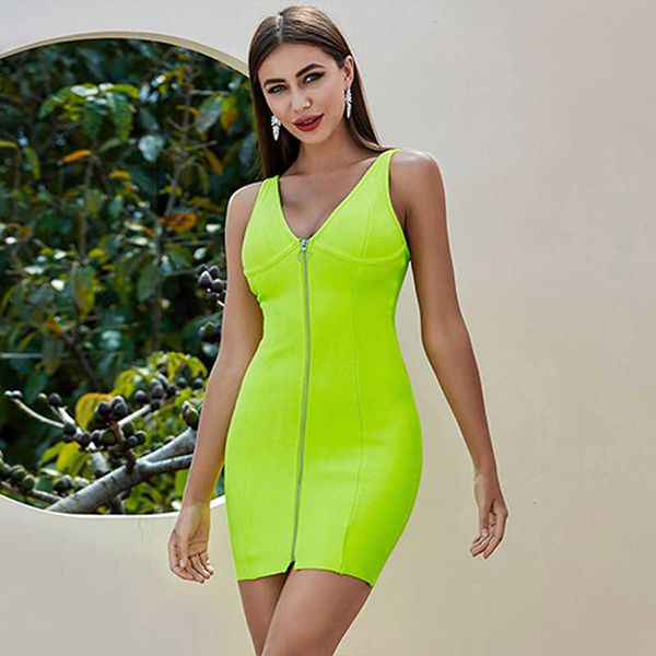 

luxury casual dresses orcent yellow close fitting bandage sidy celebrity cocktail party star evening drs, Black;gray