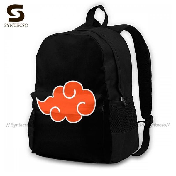 

akatsuki backpacks business female soft backpack cool polyester bags