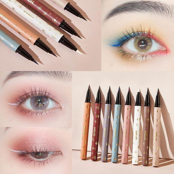 

eyeliner matte liquid bright color smooth lines quick-drying waterproof durable non-smudge long-lasting cosmetics tool
