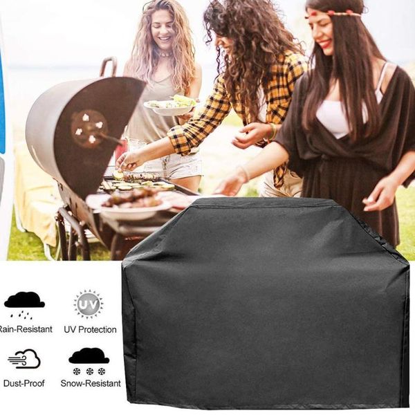 

tools & accessories 66 inch grill cover waterproof weather resistant 210d oxford bbq suitable for weber, brinkmann barbecue grills and more