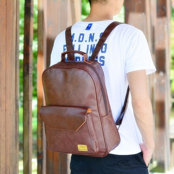 

backpack three-box teenagers backpacks for school bags travel leisure retro casual bag schoolbags