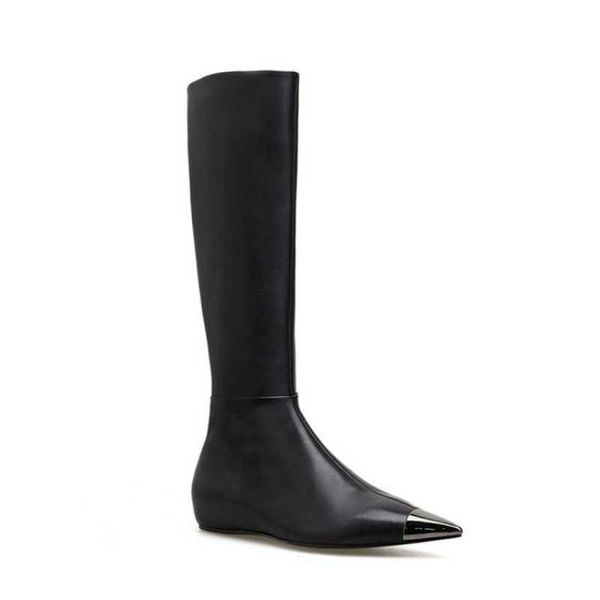 

boots women's shoes ol high heels in autumn and winter of 2021, Black