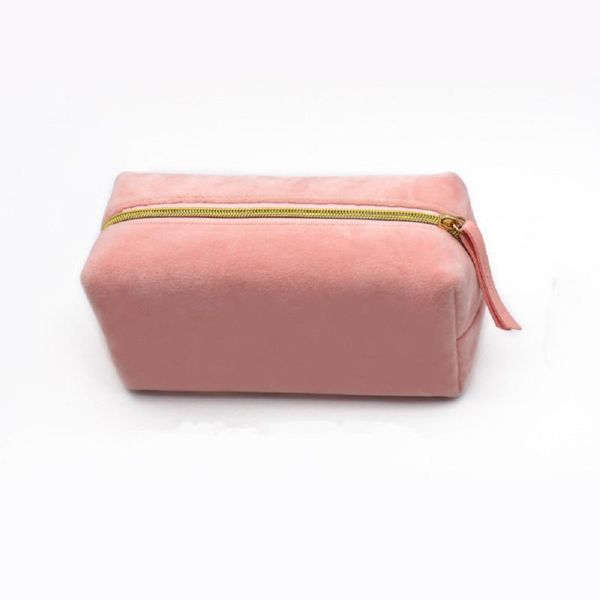 

cosmetic bags & cases small bag, black + pink