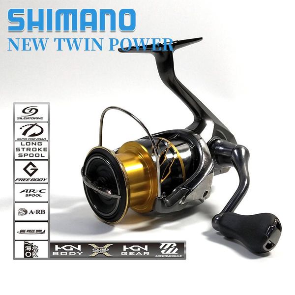 

japan shimano 20 twinpower metal spinning wheels