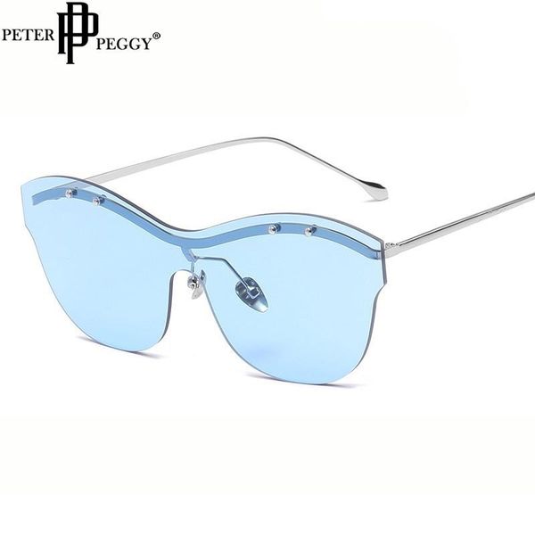 

sunglasses oversized one-piece rimless 2021 women punk colorful sun glasses sunshade men brand retro eyeglasses uv400, White;black
